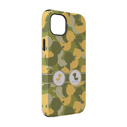 Rubber Duckie Camo iPhone Case - Rubber Lined - iPhone 14 Pro (Personalized)