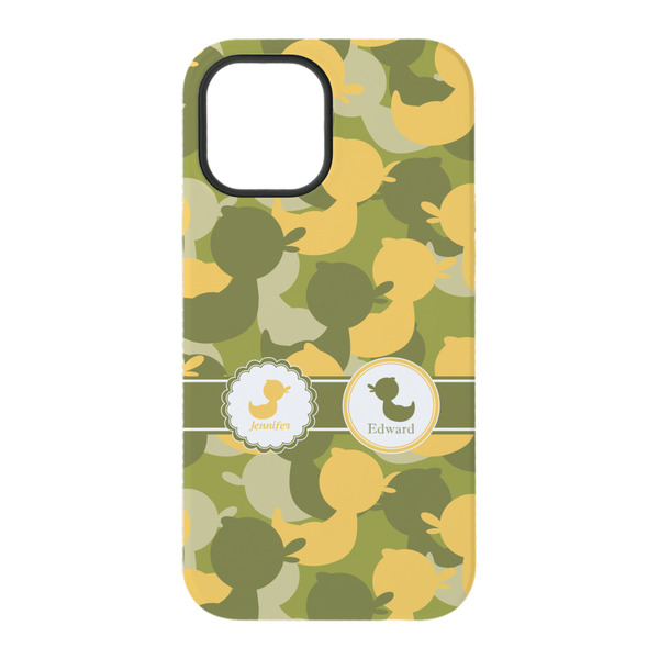 Rubber Duckie Camo iPhone 15 Pro Tough Case - Back