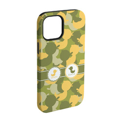Rubber Duckie Camo iPhone Case - Rubber Lined - iPhone 15 (Personalized)