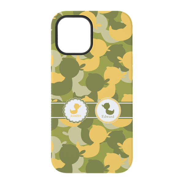 Rubber Duckie Camo iPhone 15 Tough Case - Back