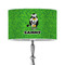 Cow Golfer 12" Drum Lampshade - ON STAND (Poly Film)