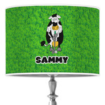 Cow Golfer Drum Lamp Shade (Personalized)