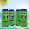 Cow Golfer 16oz Can Sleeve - Set of 4 - LIFESTYLE