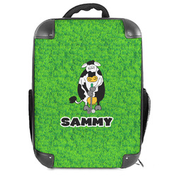 Cow Golfer Hard Shell Backpack (Personalized)