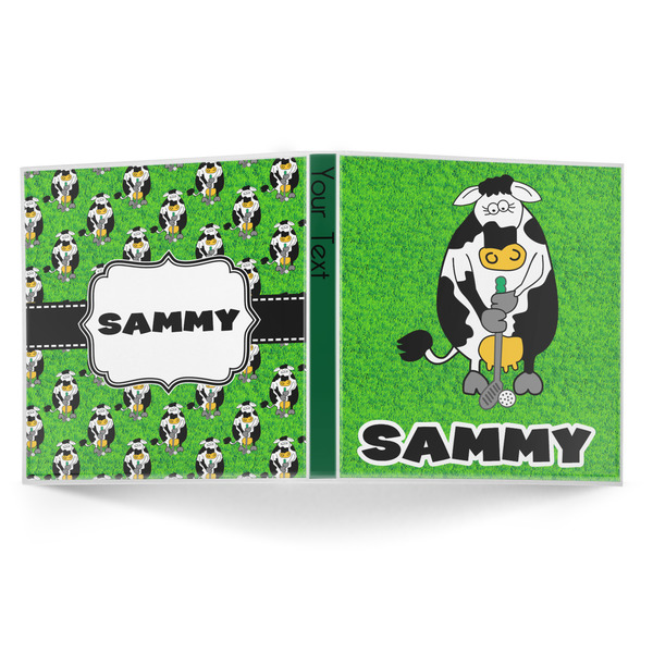 Cow Golfer 3-Ring Binder Approval- 1in