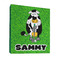 Cow Golfer 3 Ring Binders - Full Wrap - 1" - FRONT