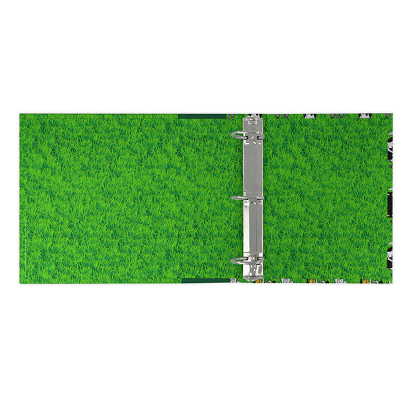 Cow Golfer 3 Ring Binders - Full Wrap - 2" - OPEN INSIDE