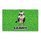 Cow Golfer 3' x 5' Indoor Area Rug (Personalized)