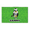 Cow Golfer 3'x5' Patio Rug - Front/Main
