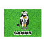 Cow Golfer Area Rug (Personalized)