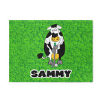 Cow Golfer Area Rug (Personalized)