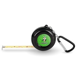 Cow Golfer Pocket Tape Measure - 6 Ft w/ Carabiner Clip (Personalized)
