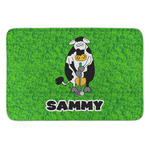 Cow Golfer Anti-Fatigue Kitchen Mat (Personalized)
