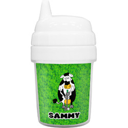 Cow Golfer Baby Sippy Cup (Personalized)