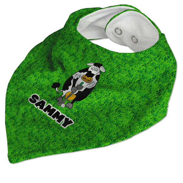 Cow Golfer Bandana Closed