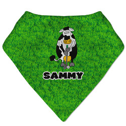 Cow Golfer Bandana Bib (Personalized)