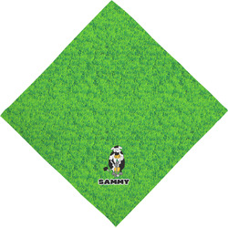 Cow Golfer Dog Bandana Scarf w/ Name or Text