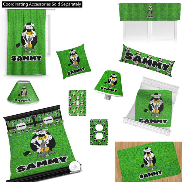Cow Golfer Bedroom Decor & Accessories2