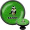 Cow Golfer Cabinet Knob (Black) (Personalized)