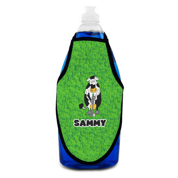Cow Golfer Bottle Apron - Soap - FRONT