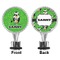 Cow Golfer Bottle Stopper - Front and Back