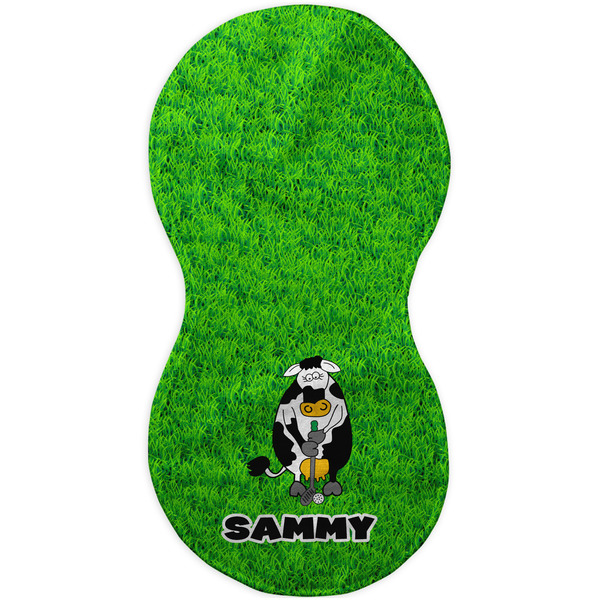Cow Golfer Burp Peanut Shaped Flat
