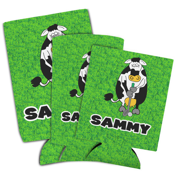 Cow Golfer Can Coolers - PARENT/MAIN