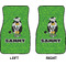 Cow Golfer Car Mat Front - Approval