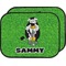 Cow Golfer Car Floor Mats (Back Seat) (Personalized)
