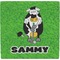 Cow Golfer Ceramic Tile Hot Pad (Personalized)