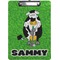 Cow Golfer Clipboard (Personalized)