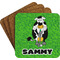 Cow Golfer Coaster Set (Personalized)