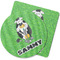 Cow Golfer Coasters Rubber Back - Main