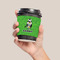 Cow Golfer Coffee Cup Sleeve - LIFESTYLE