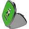 Cow Golfer Compact Mirror (Side View)