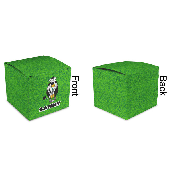 Cow Golfer Cubic Gift Box - Approval