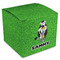 Cow Golfer Cube Favor Gift Box - Front/Main