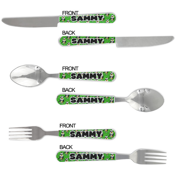 Cow Golfer Cutlery Set - APPROVAL