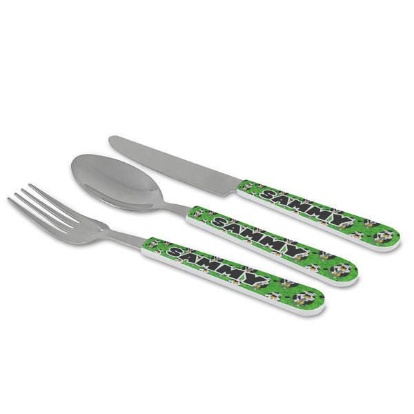 Cow Golfer Cutlery Set - MAIN