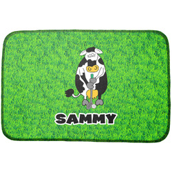 Cow Golfer Dish Drying Mat (Personalized)