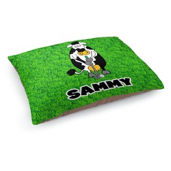 Cow Golfer Dog Bed - Medium w/ Name or Text