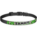 Cow Golfer Dog Collar - Large (Personalized)