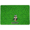 Cow Golfer Dog Food Mat w/ Name or Text
