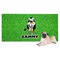 Cow Golfer Dog Towel (Personalized)