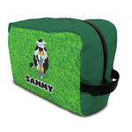 Cow Golfer Toiletry Bag / Dopp Kit (Personalized)