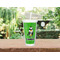 Cow Golfer Double Wall Tumbler with Straw Lifestyle