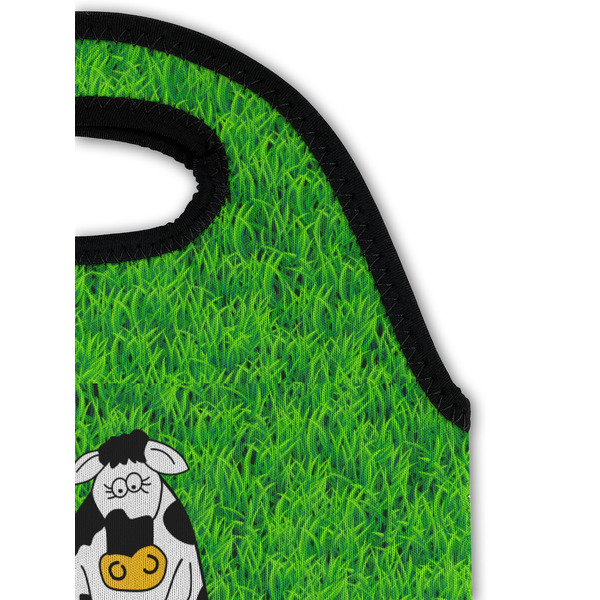 Cow Golfer Double Wine Tote - Detail 1 (new)