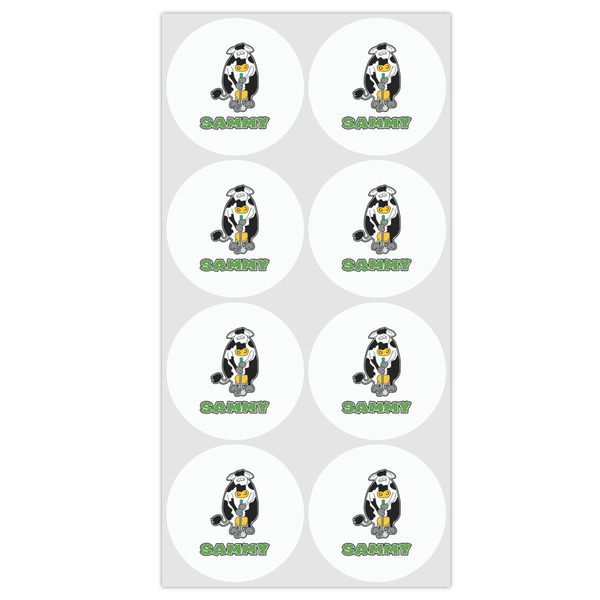 Cow Golfer Drink Topper - Medium - Set of 12