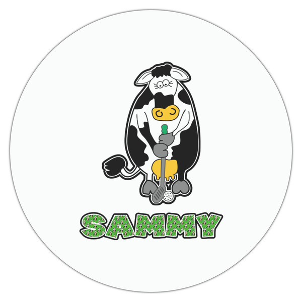 Cow Golfer Drink Topper - Medium - Single