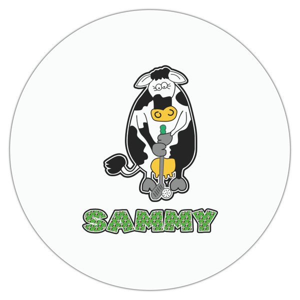 Cow Golfer Drink Topper - XSmall - Single